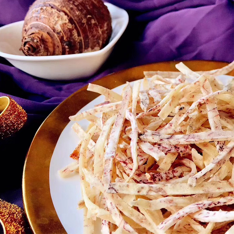 潮汕特产椒盐新鲜香芋丝咸香芋头丝休闲零食