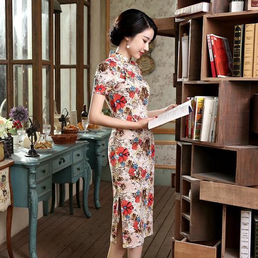 LW23一袭旗袍，染就一树芳华！倾国倾城！ 商品图0