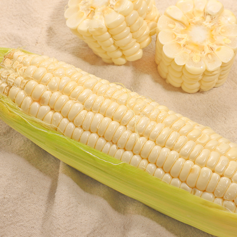 26发货 海南 牛奶玉米 可以生吃的水果玉米 奶香清甜 粒粒爽脆 仆通