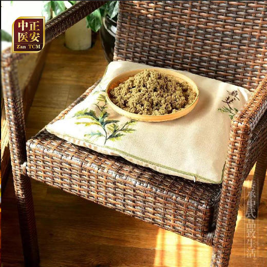 正安国货·艾草坐垫  蕲艾艾绒垫子 商品图5