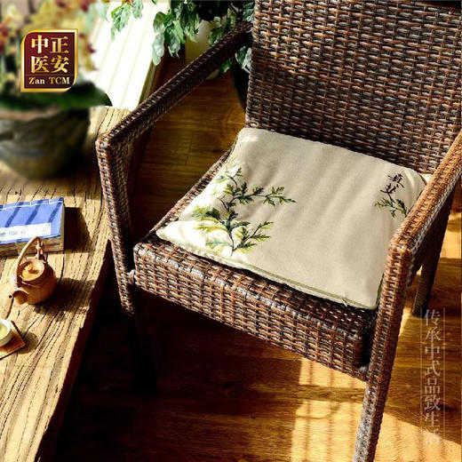 正安国货·艾草坐垫  蕲艾艾绒垫子 商品图1