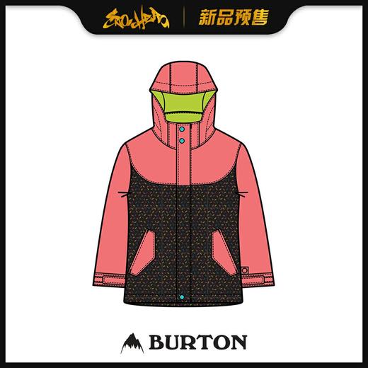 BURTON 1920 GIRLS G TD AUBREY JK GEORGIA PEACH MULTI 5/6 商品图0