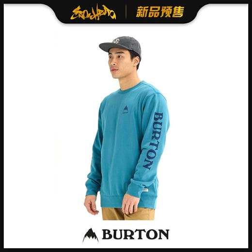BURTON 1920 MNS M ELITE CREW STORM BLUE M 商品图0
