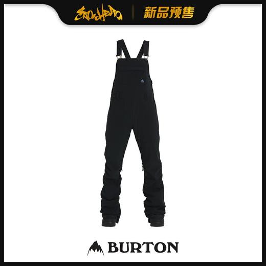 BURTON 1920 WMS AVALON BIB SH TRUE BLACK S 商品图0