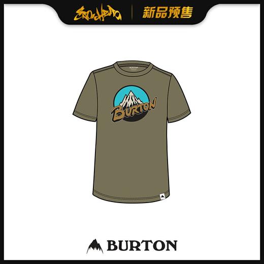 BURTON 1920 M RETRO MTN SS MARTINI OLIVE L 商品图0