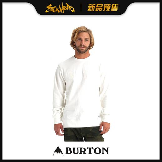 BURTON 1920 MNS M BRTN CREW STOUT WHITE M 商品图0