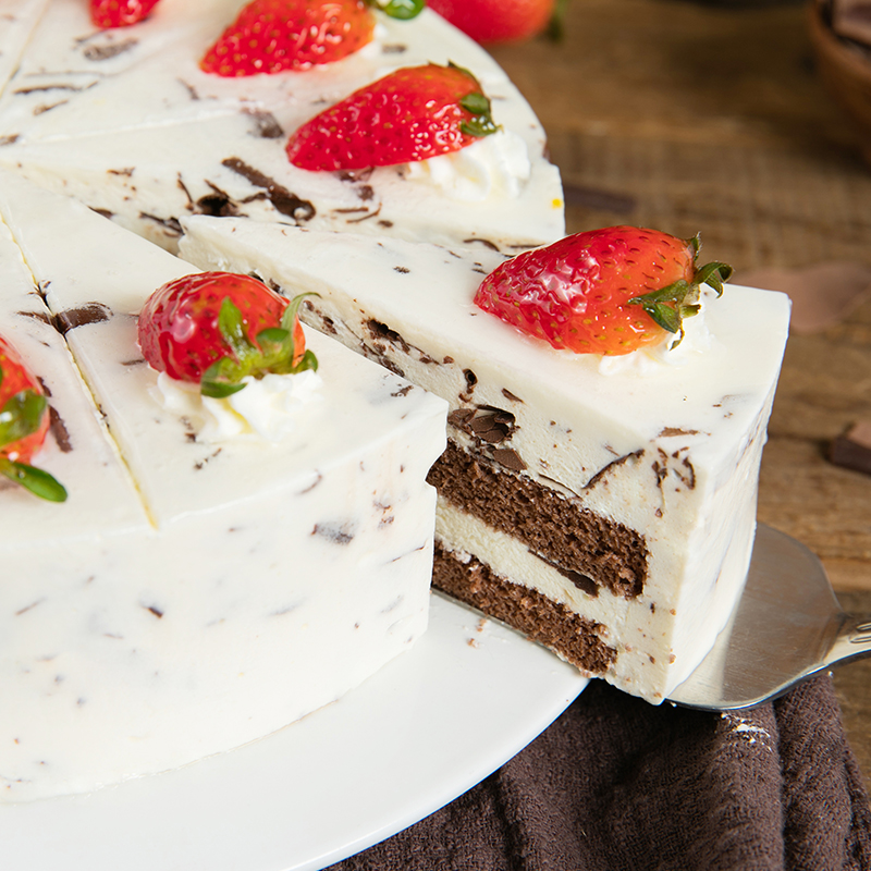 特价89元 安格拉斯慕斯(共12块)酸甜果汁与奶香慕斯交织,幸福下午茶