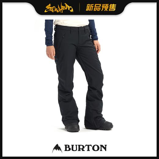 BURTON 1920 WNS WB SOCIETY PANT TRUE BLACK S 商品图0