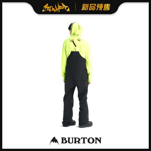 BURTON 1920 MNS M AG ICE OUT BIB TRUE BLACK M 商品图1