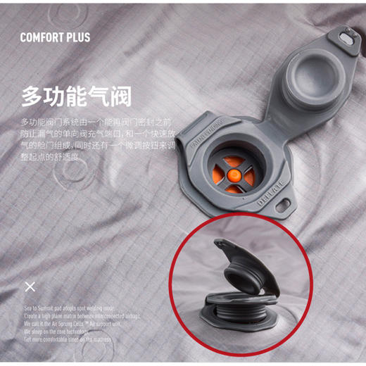 sea to summit 充气垫 轻量舒适睡垫 保温增强 防潮垫 商品图2