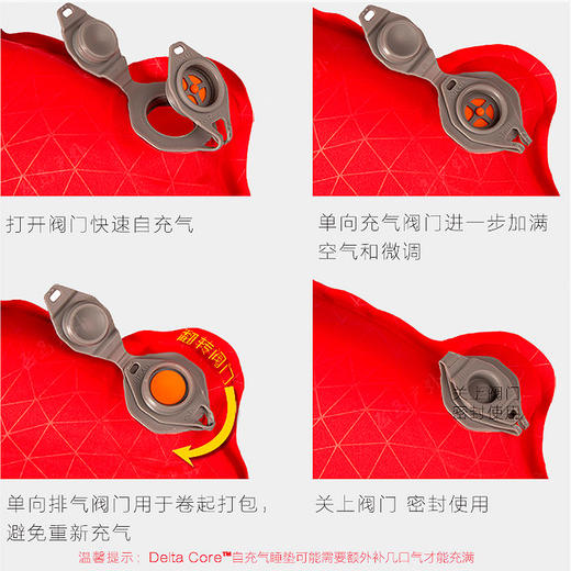 sea to summit 自充气垫 女款 轻量舒适款 防潮垫睡垫 商品图2