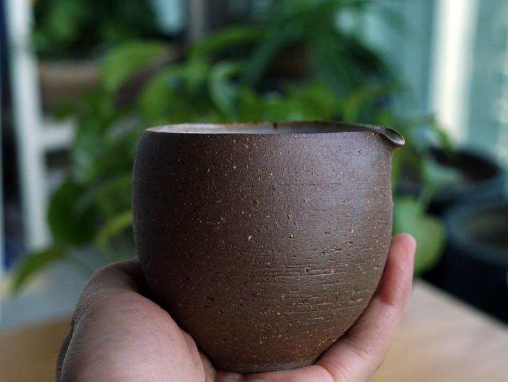 景德镇手工粗陶公道杯 「每一把都不一样」 110ml