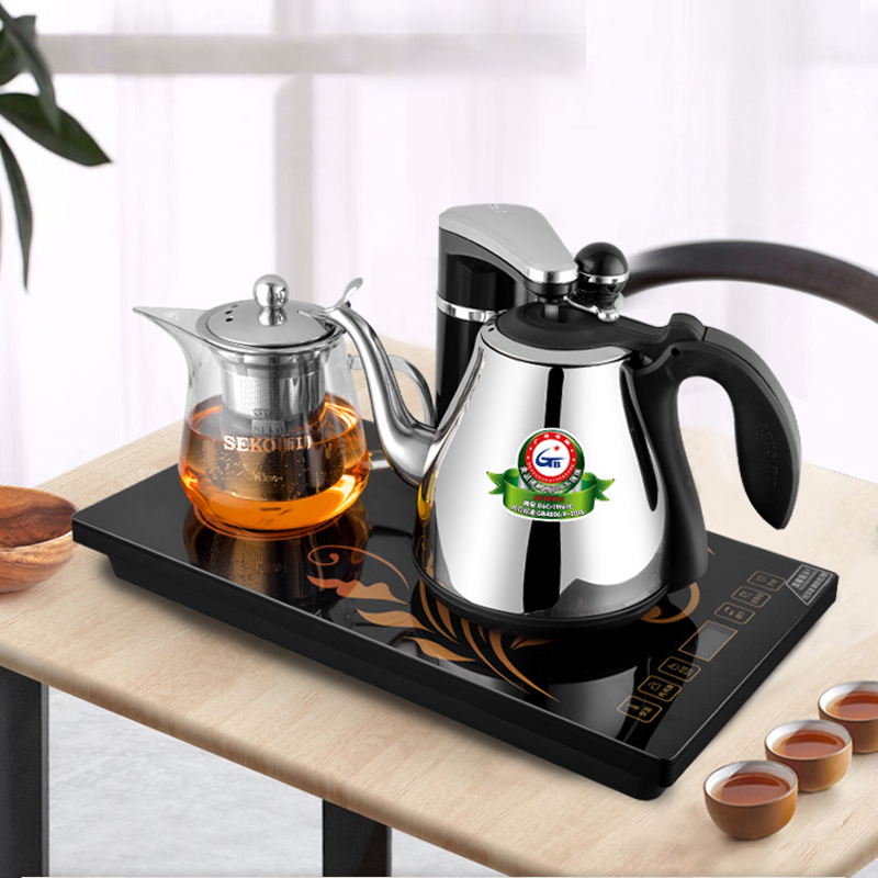 seko/新功 f143全自动上水电热水壶保温泡茶电茶炉不锈钢烧水壶