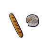 北京仓｜Macon & Lesquoy-莫妮卡·盖勒同款-Baguette Camembert-胸针［法国设计师 ］ 商品缩略图0