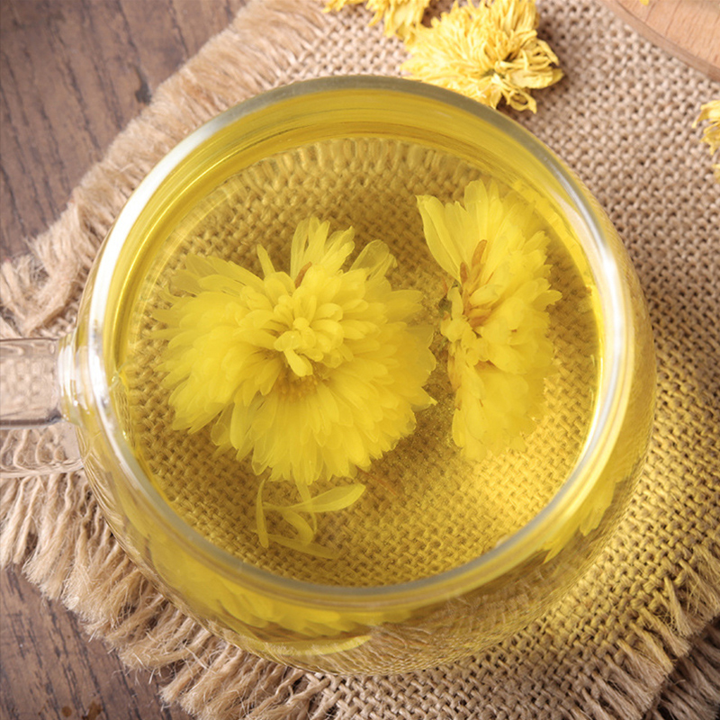 雁门怀臻冰菊罐装云台山冰菊花茶 金丝皇菊怀贡花茶 25g/罐 美食 零食