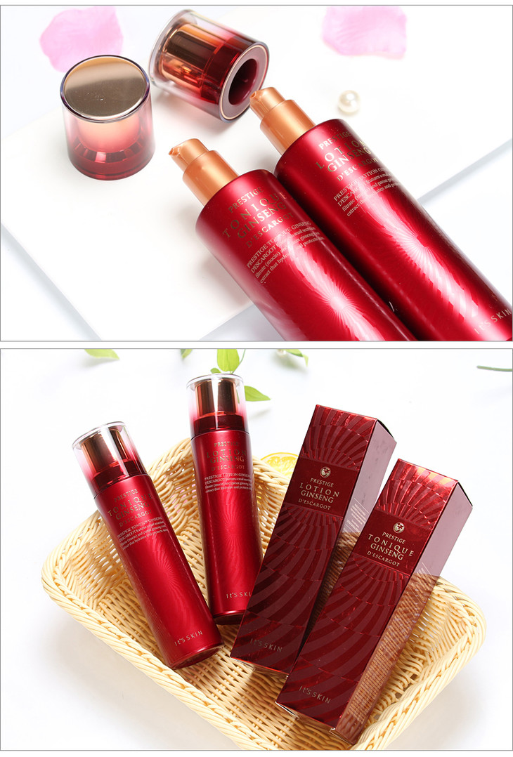 its skin 伊思 红参水 乳