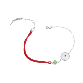 微漾翠羽流苏手链