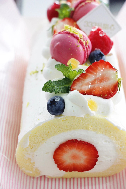 【香草蛋糕卷】下午茶