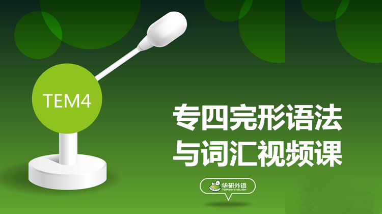 专四完形语法与词汇视频课