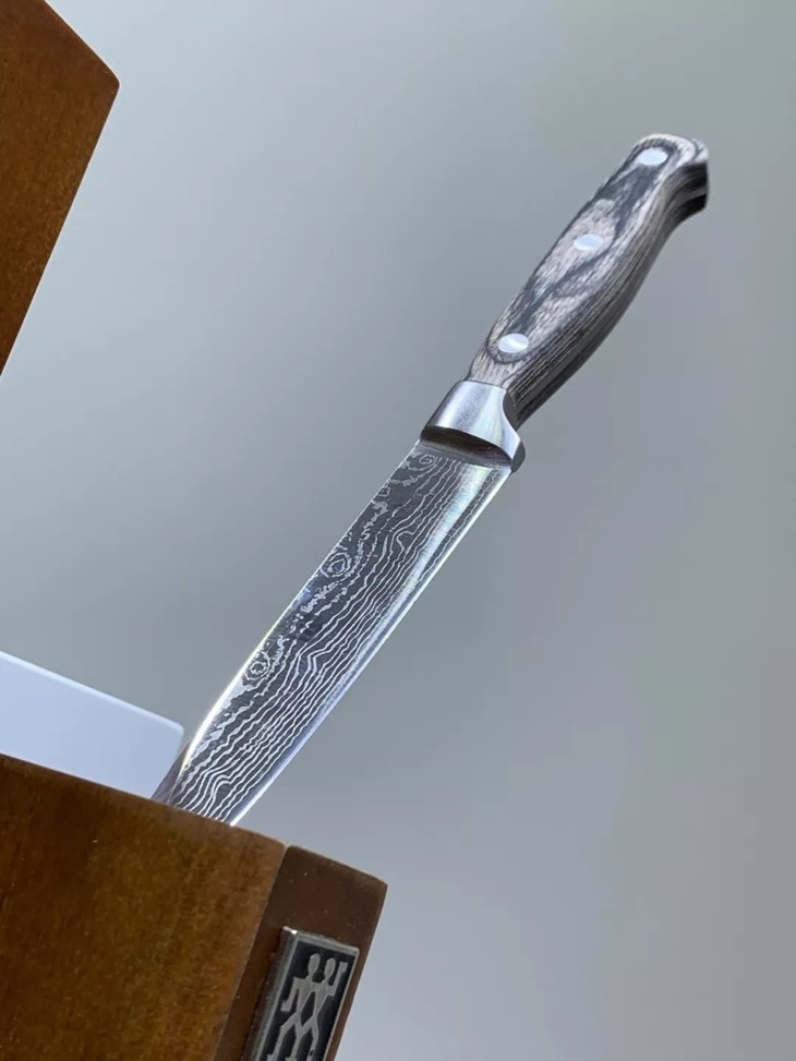 最新款德国双li人 大马士革刀具组合7件套sqt63152