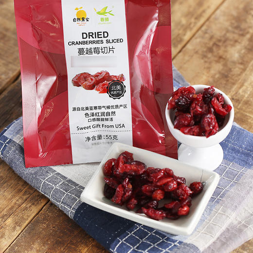 自然果实蔓越莓干切片55g 商品图3