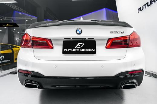 BMW宝马5系G30 G38全车系 适用 CS式款高品质 碳纤维 尾翼 商品图3