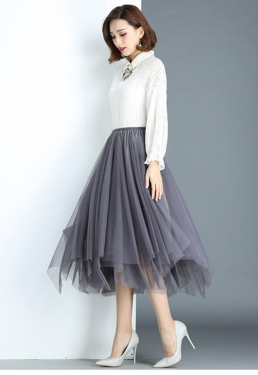 LW27不规则裙摆 网纱裙！仙女裙 商品图0