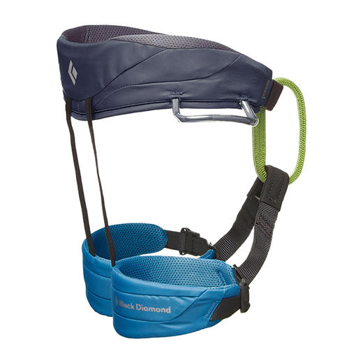 blackdiamond黑钻 动力儿童通用型攀岩爬树青少年安全带 651077