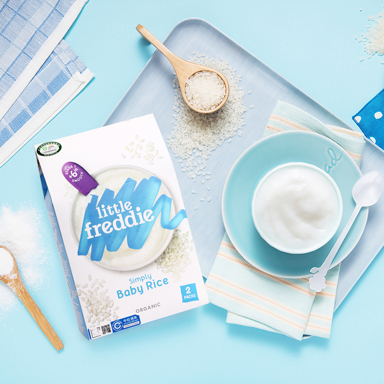 英国小皮littlefreddie米粉谷物粉160g