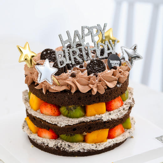 巧克力·水果裸蛋糕【A0244】 商品图1