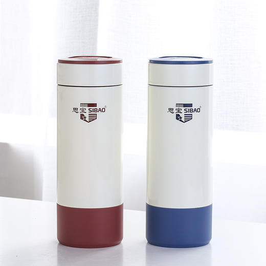 思宝旗舰店活力7号8号真空保温杯304不锈钢泡茶水杯车载便携杯 商品图3