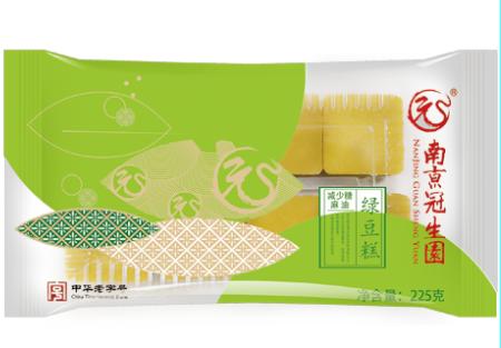 减少糖麻油绿豆糕 商品图0