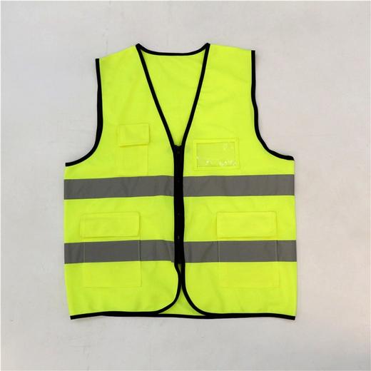 【007加厚四口袋反光衣】加厚多袋拉链反光衣Reflective Vest 商品图3