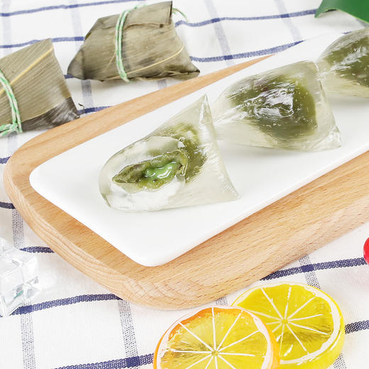 【无货】端午即食抹茶红豆流心水晶粽/冰粽美味 粽子【包邮】