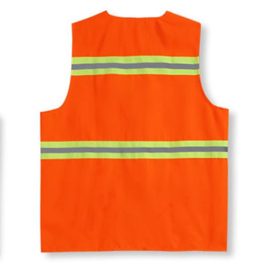 【PRO-018布马夹】铁路黄反光衣／园林绿反光衣／环卫橙反光衣 通用款 商品图3
