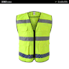 【PRO-017多袋款反光衣】高亮多袋蓝灰格反光衣Reflective Vest 商品缩略图1
