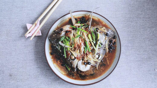 备孕食谱 | 豉汁草鱼头，用营养美味帮助备孕女性成功受孕 商品图0