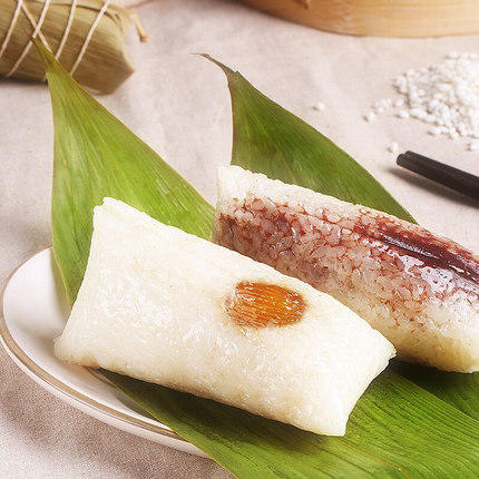 百草味龙腾肉粽子240g（两个口味） 商品图1