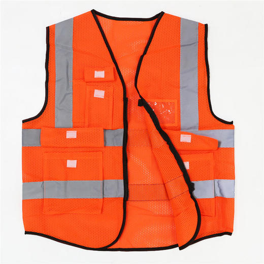 【新款#PRO-034桃形网燕尾款反光衣】高亮多袋桃形网燕尾款反光衣Reflective Vest 商品图5