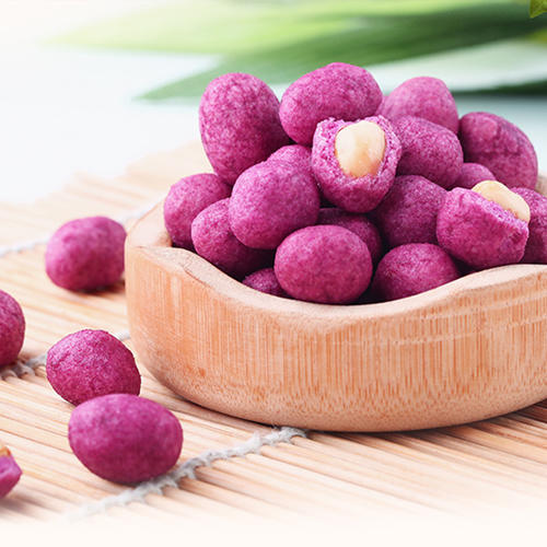 紫薯花生210g 坚果炒货 休闲零食*3袋