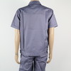 【头号标兵 6009款】长/短袖 深灰色涤棉•32纱斜工装服套装-夏装 商品缩略图4