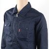 【头号标兵 9019款】藏蓝色 涤棉帆布工装服套装-秋冬装 商品缩略图4
