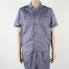 【头号标兵 6009款】长/短袖 深灰色涤棉•32纱斜工装服套装-夏装 商品缩略图5
