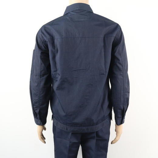 【头号标兵 9019款】藏蓝色 涤棉帆布工装服套装-秋冬装 商品图2