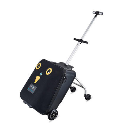 瑞士micro米高儿童懒人箱行李箱小孩 可坐骑宝宝儿童旅行箱 蓝色 商品图0