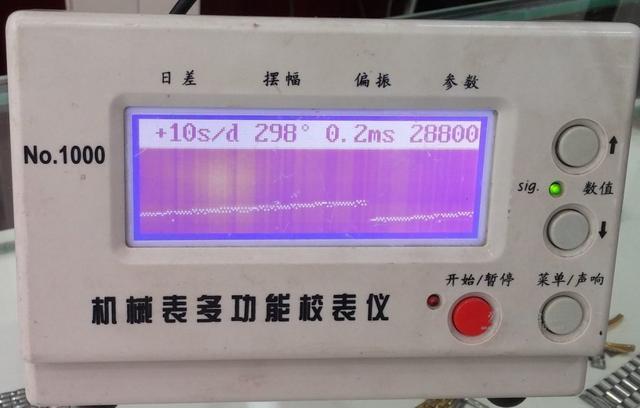 学会看校表仪参数，修表的时候就不会被师傅忽悠了！