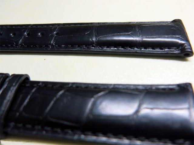 美洲鳄鱼皮手表带和小牛皮手表带的区别