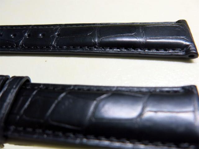 美洲鳄鱼皮手表带和小牛皮手表带的区别