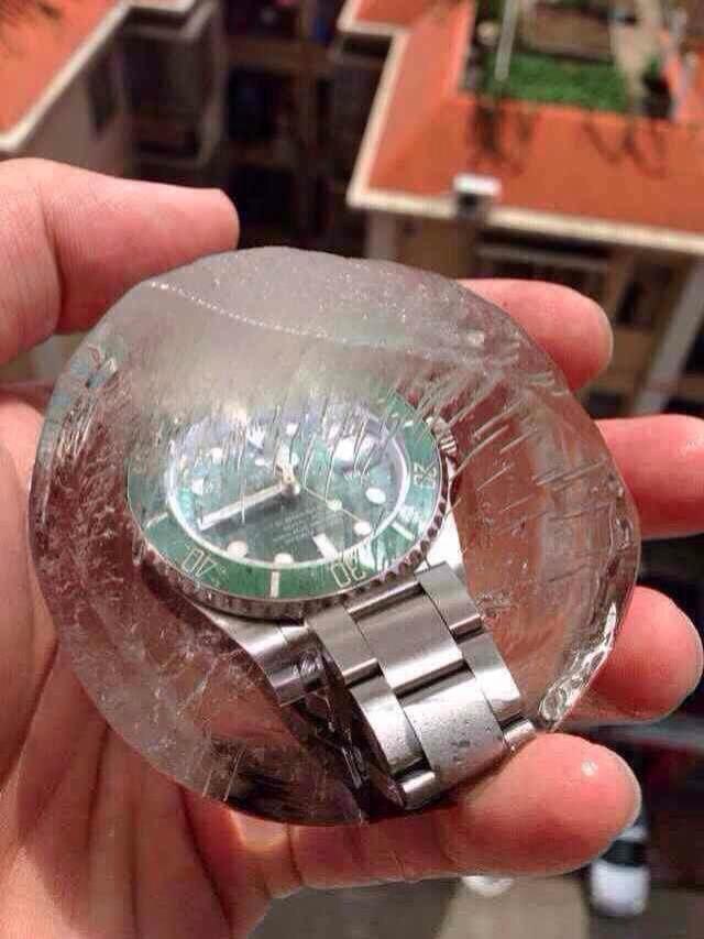 把手表放到零下50度冰箱冰冻后的后果！