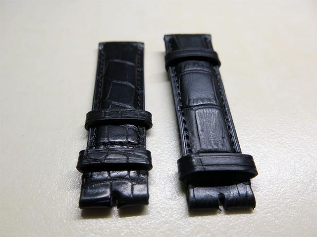 美洲鳄鱼皮手表带和小牛皮手表带的区别